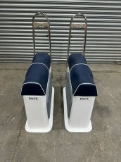 Two person slim seat pair