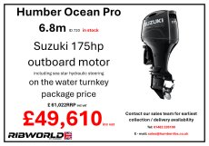 Humber Ocean Pro 6.8m Professional RIB -720