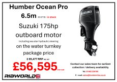 Humber Ocean Pro 6.5m Professional RIB - 671B