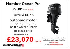 Humber Ocean Pro 5.3m Professional RIB - 676