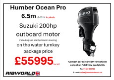 Humber Ocean Pro 6.5m Professional RIB