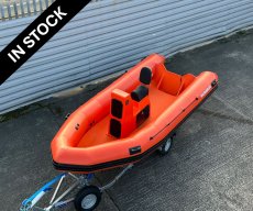 Humber Assault 4.5m Professional RIB Orange Tube / Orange Hull