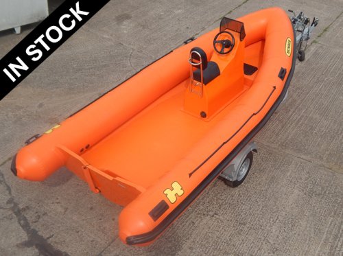 Humber Destroyer 5.5m Professional RIB Orange tube / Orange hull- 792A