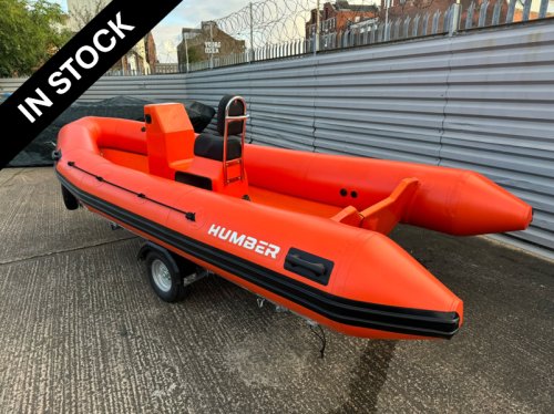 Humber Assault 5.0m Professional RIB Orange Tube / Orange Hull - 821A